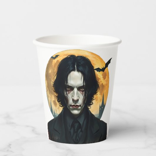 ハロウィーンの夜 – 吸血鬼の台頭 紙コップ (正面)