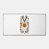 ハロウィーンの大きなダンの花 デスクマット (正面)