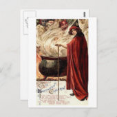 ハロウィーンの大釜 ポストカード (正面/裏面)