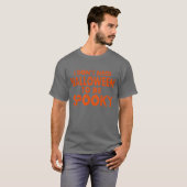 ハロウィーンの女の子にハロウィン不気味は必要ない Tシャツ (正面フル)