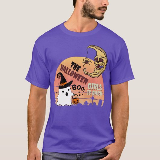 ハロウィーンの女の子はバックギフトだ Tシャツ (正面)