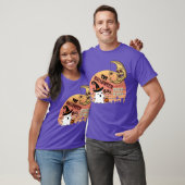 ハロウィーンの女の子はバックギフトだ Tシャツ (ユニセックス)