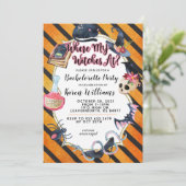 『ハロウィーンの女の魔女』 招待状 (スタンド正面)