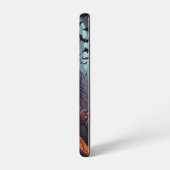 ハロウィーンの女性 SAMSUNG GALAXYケース (左側面)