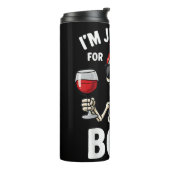 ハロウィーンの女性Sのためにここにおもしろいいる タンブラー (回転左)