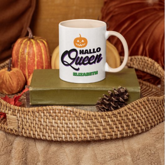 ハロウィーンの女王 コーヒーマグカップ