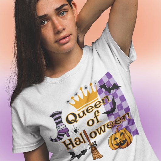 ハロウィーンの女王 トライブレンドTシャツ