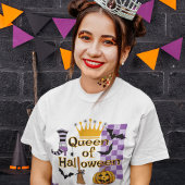 ハロウィーンの女王 トライブレンドTシャツ