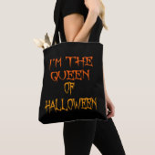 ハロウィーンの女王 トートバッグ (クローズアップ)