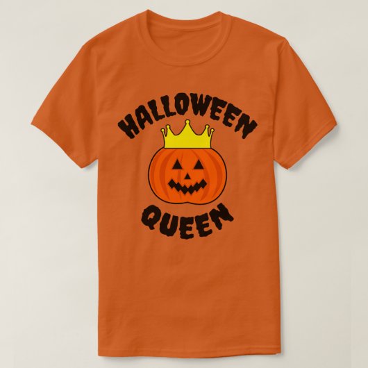 ハロウィーンの女王 Tシャツ (デザイン正面)