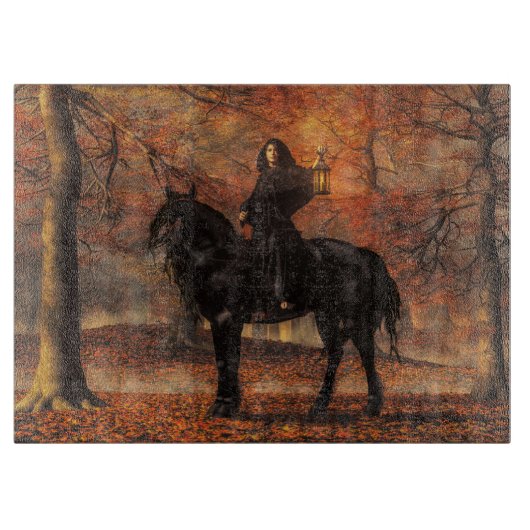 ハロウィーンの女神 カッティングボード (正面)