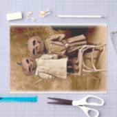 ハロウィーンの子どもカボチャの衣装 薄葉紙 (クラフト)