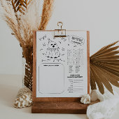 ハロウィーンの子のアクティブ化ワークシート ノートパッド