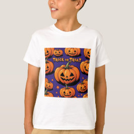 ハロウィーンの子供のTシャツ Tシャツ