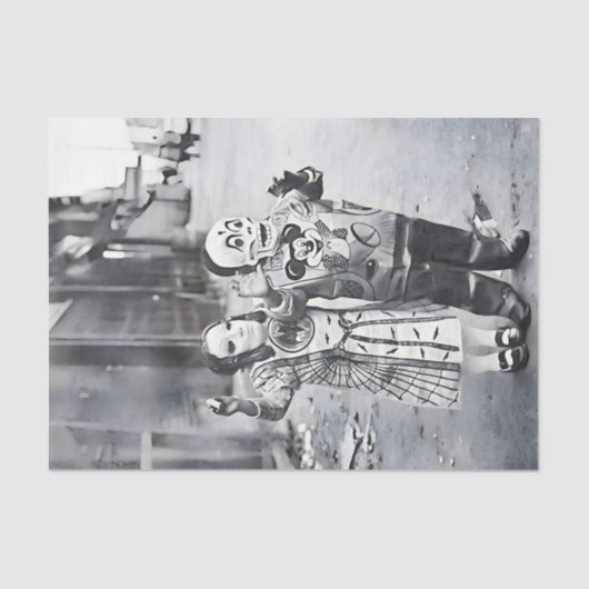 ハロウィーンの子供服 薄葉紙 (正面)