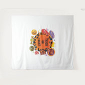 ハロウィーンの子供 タペストリー (正面(横))