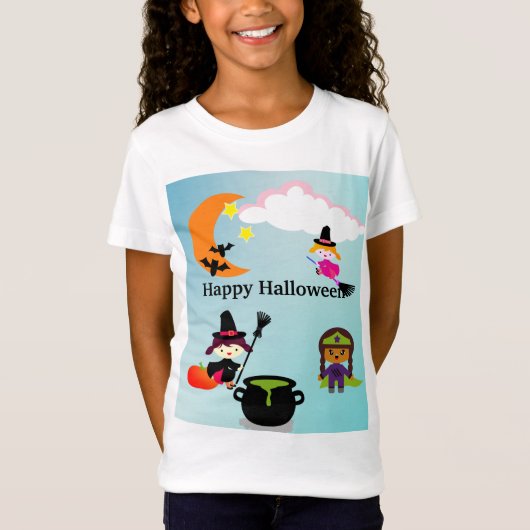 ハロウィーンの子供 Tシャツ (正面)