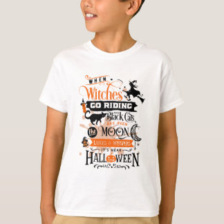 ハロウィーンの子供 Tシャツ