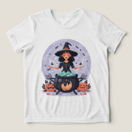 ハロウィーンの子供Tシャツ トライブレンドＴシャツ