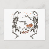 ハロウィーンの季節不気味だ シーズンポストカード (正面)