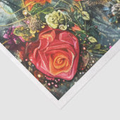 ハロウィーンの宝石飾りスケルトン 薄葉紙 (詳細)