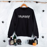 ハロウィーンの家族のマおもしろいマママ母ママ スウェットシャツ<br><div class="desc">ハッピーハローウィンみんな！ハロウィーンの精神を引き出す準備は？カップルや家族のための面白いハロウィーンのテーマはホラー最高のナイトに関わる方法である。家族が不気味なスタイルを一緒に展示する統一された心温まるビジュアルを作成する。笑い、喜び、無限の思い出に満ちた一日を約束する、これらの家族のマッチングのティーとハロウィーンの魔法をキャプチャ。</div>