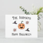 ハロウィーンの家族名 シーズンカード (スタンド正面)