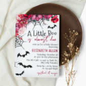 ハロウィーンの小さなブーはほとんど赤ちゃんシャワーが必要 招待状