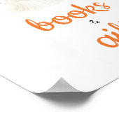 ハロウィーンの小さなブー赤ちゃんシャワー本とギフト ポスター (角)