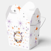 ハロウィーンの小さな足不気味、甘い赤ちゃんシャワー フェイバーボックス (オープン)