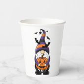 ハロウィーンの小人 紙コップ (裏面)