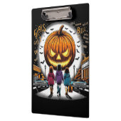 ハロウィーンの少女 クリップボード (左)