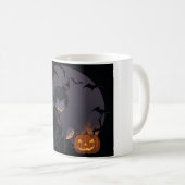 ハロウィーンの少女 コーヒーマグカップ (正面右)