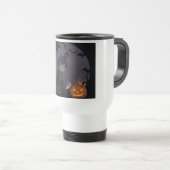 ハロウィーンの少女 トラベルマグ (正面右)