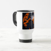 ハロウィーンの少女 トラベルマグ (正面左)