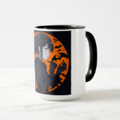 ハロウィーンの少女 マグカップ (正面右)