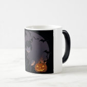 ハロウィーンの少女 モーフィングマグカップ (正面右)