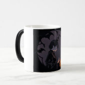 ハロウィーンの少女 モーフィングマグカップ (正面左)