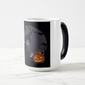 ハロウィーンの少女 モーフィングマグカップ (正面右)