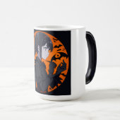 ハロウィーンの少女 モーフィングマグカップ (正面右)