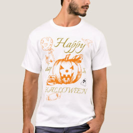 ハロウィーンの幸せな日 Tシャツ