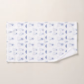 ハロウィーンの幽霊とこうもりの水彩 バスタオルセット (ハンドタオル)