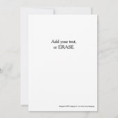 ハロウィーンの幽霊に扮したヒツジが「ブー」に向かう。 カード (裏面)