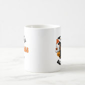 ハロウィーンの幽霊のような不気味快活コーヒーマグ コーヒーマグカップ (中央)