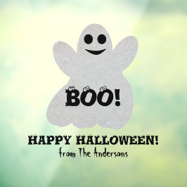 ハロウィーンの幽霊の窓デコレーションステッカー ウィンドウサイン