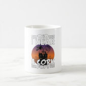 ハロウィーンの幽霊の館 コルクスクリューでコルクが飛ぶのを見たか? コーヒーマグカップ (中央)