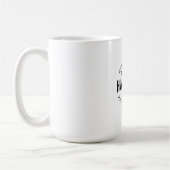 ハロウィーンの幽霊ビンテージデザイン コーヒーマグカップ (左)