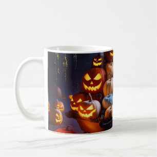 ハロウィーンの幽霊ファンタジー恐竜。コーヒーマグ コーヒーマグカップ