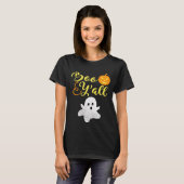 ハロウィーンの幽霊ブーヤル Tシャツ (正面フル)