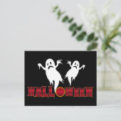 ハロウィーンの幽霊 ポストカード (スタンド正面)